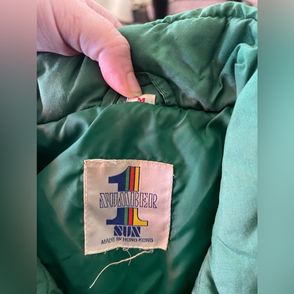 Vintage 70’s Number 1 Sun Puffer Ski Vest/Down Jacket Size M - Picture 7 of 8